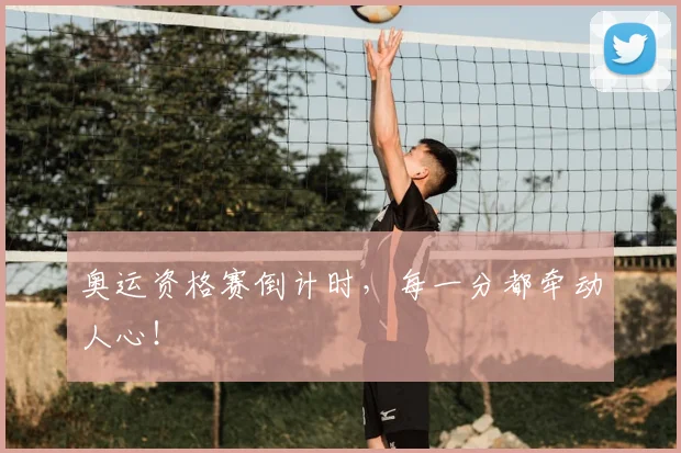 奥运资格赛倒计时，每一分都牵动人心！